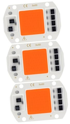 INOOMP 3 Pz Pannocchia Led Coltiva La Luce Lampada Per Piante Da Lampadina a Spettro Completo Luce Per Piante Da Lampadine a Led Lampadina a Led Portato Pannocchia Di Mais