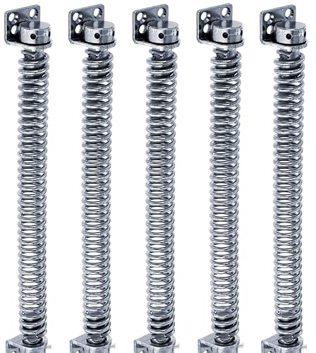 Alberts 842987 Ressort de portail | à visser | galvanisé en bleu | longueur 280 mm | kit de 5