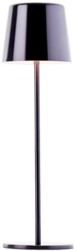 Lightbox LED Tischlampe für Innen & Außen | 37 cm / 23 cm Höhe, Ø 10 cm | | LED Tischlampe für Innen & Außen | 37 cm / 23 cm Höhe, Ø 10 cm | schwarz verchromte Outdoor Tischleuchte mit CCT