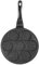 Pikas Pancake Pan, 28cm Pfanne, Pfannkuchenpfanne, Eierbratpfanne, Emoji-Pfannkuchenform, Smiley-Pfannkuchenpfanne und Pfannenwender