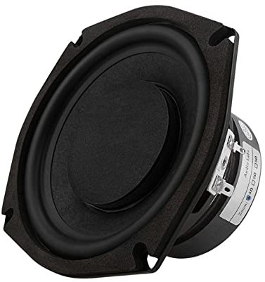 1 subwoofer de 5.25 pulgadas, 4 8 ohmios, 120 W, columna de picos de graves supergraves para altavoces de estantería de cine en casa de 5.1