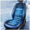 CUCUKAKA Cooling Car Seat, mit 24 Fans, 12v/24v, 3 Kühlstufen Sitzauflage Auto Vordersitze Kühlende Autositzauflage für Auto LKW Van,Blue-12V