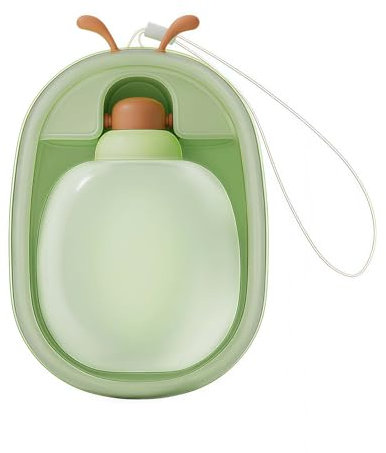 Gourde pour Chien, Distributeur d'eau Portable Anti-fuites pour Animaux Lors de Randonnées, Voyages & Activités Extérieures