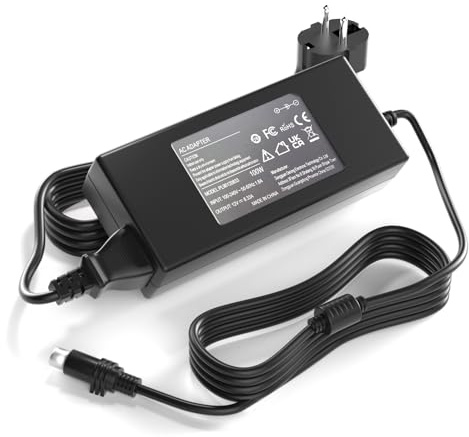 Adaptador de Cargador de 12 V para NAS DiskStation DS918+ DS918 DS916+ DS415+ DS920+ DS1520+ DS1522+ DS923+ DS718+ QNAP TS464 TS431 TS410 TS412 Fuente de Alimentación para Servidor