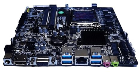 scheda madre Scheda madre di controllo industriale Fit For H110 6/7/8/9 generazione, 1151 pin DDR3, scheda host ITX mini for computer all-in-one