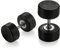 Flongo Holz Ohrstecker 12mm Knopf für Männer und Frauen - Gestüt Stecker Ohrringe Schlicht Fake Plug Tunnel Piercing Ohrschmuck Schwarz