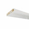 JalousieCrew Gardinenschiene Vorhangschiene PVC mit Holzkern Farbe weiß - 3 - läufig - Länge 120-250 cm (250 cm)