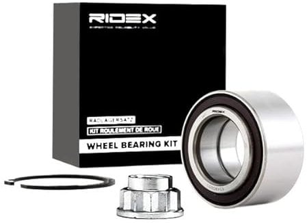 RIDEX Radlagersatz 654W0085 Vorne Außendurchmesser: 69mm Innendurchmesser: 38mm mit integriertem magnetischen Sensorring