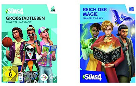 The Sims 4: Gro√üstadtleben DLC [PC Code - Origin] & Die Sims 4 - Reich der Magie Standard | PC Code - Origin