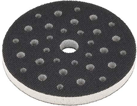 Softauflage 125mm 33-Loch aus Schaum (weich), Interface-Pad soft, Buffer Pad für Schleifteller/Polierteller und Klett-Schleifpapier - DFS