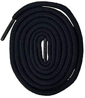 Lacci extra lunghi rotondi per scarpe, 300 cm, 299,7 cm Blu scuro Taglia unica