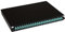 LINK LK24FOSC3 Glasfaserplatte 19 Zoll mit 24 Adaptern SC SIMPLEX OM3 Tiefe 250 mm Farbe schwarz