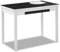 ASTIMESA Mesa de Cocina, Metal, Negro, 100x60cm-extendida 150x60 cms