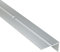 DQ-PP Winkelprofil | Profilmaße - 40mm x 20mm gebohrt inkl. Schrauben | Silber | 200cm | Aluminium | 2m | Winkelleiste | Abschlussprofil | Treppenkantenprofil | Treppenabschluss