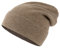 Lallier Unisex-Mütze aus 100% reinem Kashmir, gerippte Mütze mit Bündchen, warm, weich, mit Geschenkbox für Damen und Herren (Kamel)