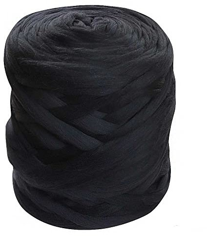 1m Filzwolle Märchenwolle Merino Nassfilzen Trockenfilzen Spinnen über 100 Farben Meterware, Farbe Wolle:033 schwarz