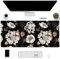 EPriakotu Schreibtischunterlage, 90 x 40cm PU Leder Schreibtischmatte, Wasserdichte Schreibtisch Blotter Schutz Büro Schreibtischmatte Computer Laptop Tastatur Matte für Büro Zuhause