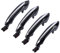 Huiruhy 4 Stück Schwarz Vorne & Hinten Außentürgriffe 51217231931/2/3/4 Kompatibel mit 5' F07 F10 F11, 6' F06 F12 F13, 7' F01 F02 F03 F04