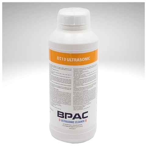 BPAC DI 13 Detergente detergente ad ultrasuoni 1 L – Prodotto ad ultrasuoni detergente sgrassante per bagno ad ultrasuoni – Made in France – Economico: diluizione al 10% per iniettori