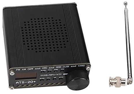 Receptores de Radio de Onda Corta Receptor de Radio Belka Hf ATS 20 Receptor de Radio de Alta Sensibilidad Receptor Digital de Banda Mundial Pequeña Portátil para Acampar Al Aire