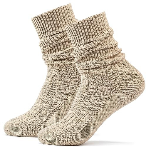 Stockerpoint Herren Kurze Trachtensocken 1er Pack (Modell: OC-Ludwig) Natur 47-50