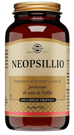 Solgar Neopsillio Integratore Alimentare, 200 Capsule Vegetali