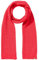 camel active Damen Strickschal aus reiner Baumwolle Leuchtendes Rot, womenswear-OS