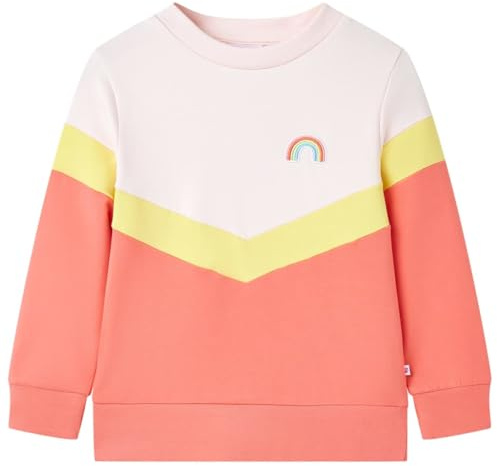 vidaXL Kinder-Sweatshirt Zartrosa 140