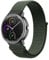BXKM 20mm Nylon Watch Strap Compatible with Garmin Forerunner 245/645/55, Vivoactive 5/3/3 Music, Venu/Venu 2 Plus/Sq - Breathable Fabric Solo Loop Band