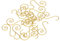 Kikumi 60 Pieces Mini Multi-Purpose Metal S-Shaped Hooks, Christmas Tree Holder, Decoration (Gold)
