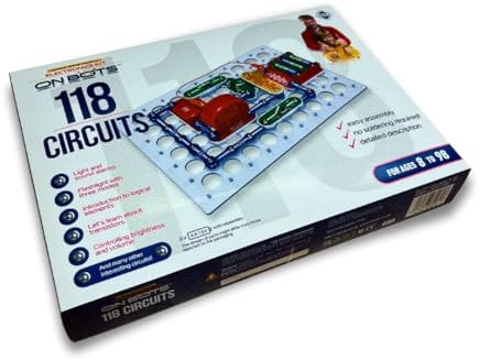 On Bots Educational Science Kit 118 Projects Science Experiments for Kids Age 8 Plus Electronics Kit for Girls and Boys STEM toys Learn About Science Electronics and Circuits