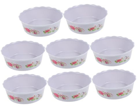 MERRYHAPY 8-stück Hydrokultur Pflanzer Set Kupfer Schüssel Design Bonsai Schüssel Pflanzer Für