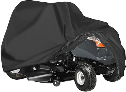Priprilod Lawn Mower Cover Black Fit For Zero-Turn Riding