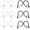 ZMDMAH 6 Pares Gancho de Oreja, Ganchos para los oídos, Ear Hooks Actividades al Aire Libre Comodidad Duradera Ajuste Ergonómico Compatibles con AirPods 3, 2, 1 AirPods Pro