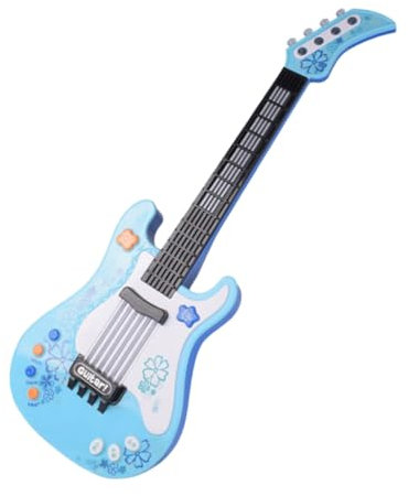 BESPORTBLE Guitarra Eléctrica Juguete Guitarra Eléctrica para Instrumento Musical Educativo