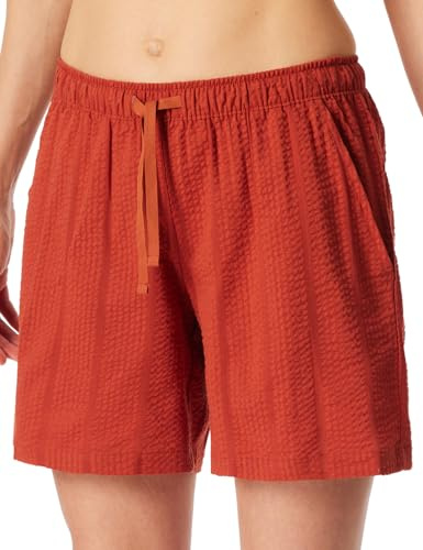 Schiesser Damen Schlafhose kurz Web Seersucker - Mix + Relax