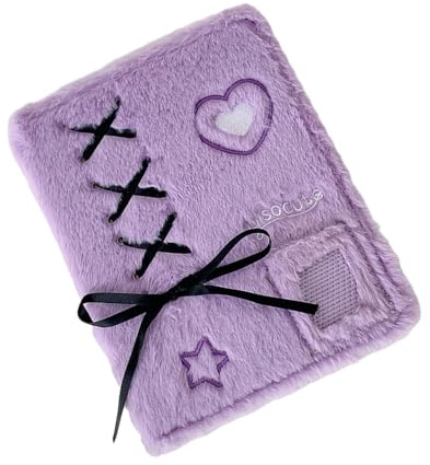 Plush Korean Popular Photocard Binder Covers Plush Card Collector Album Photo Album Korean Popular Photocards Holder Refillable Photocard Binder Cover