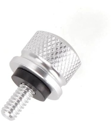 KOPQTEC Vis Et D'écrous Moto Compatible avec Sportster 6 Mm Pièces Générales Arrière pour Siège pour Boulons Garde-Boue, Écrou Montage Couvercle Bouton Languette Vis Borne Batterie Moto