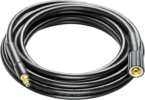 15M Pressure Washer Hose Replacement for Nilfisk, Compatible with C100, C100.5, C100.7, C105, C105.7, C110, C110.3, C110.3-5, C110.4, C110.7, C120, C120.3-6, C125 (16 Feet)