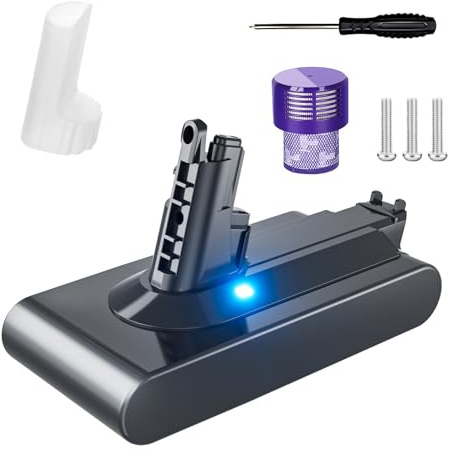 V11 SV14 Ersatzakkus für Dyson, 25,2V Schraubanschluss Kompatibel mit Dyson