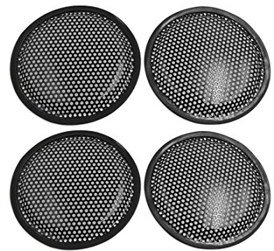 sourcing map 4 stücke 6 Zoll Lautsprecher Abdeckung Grill 17 x 2cm/ 6.7 x 0.8(D*H)