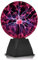 WICKED GIZMOS 8 Magic Plasma Ball – Touch Sensitive Van De Graaf Glass Lightning Sphere - Classic Novelty Retro Fun Valentines Toy for Him Gadget Gift Lamp