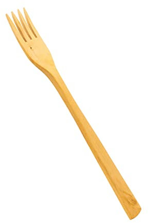 Tenedor extra madera boj fabricado artesanalmente