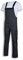 Uvex 8925 Arbeitshose - Sicherheits-Latzhose f. Herren - Schwarz - Gr 48/50