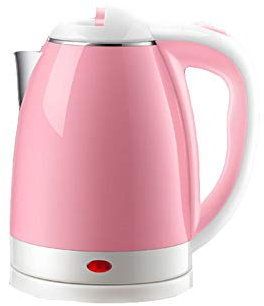 Q&Z Fast Boiling Electric Kettle Food-Grade Stainless Steel Tea Kettle Boil Dry Protection & Auto Shut Off 1500W 1.8L Water Boiler BPA-Free (Blue/Pink/Purple)