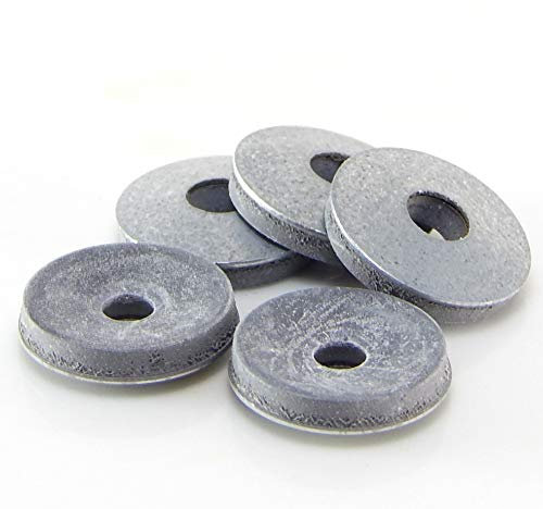 Schraubendealer 100 Stk. Dichtscheiben EPDM Unterlegscheiben mit Dichtung 19 mm Flachwaschmaschine Legierter Stahl