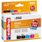 edding Druckerpatrone ersetzt Epson 33XL, T3357, T3351, T3361, T3362, T3363, T3364 Kompatibel Kombi-Pack Schwarz, Foto