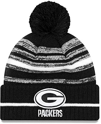 New Era NFL Sideline Winter Mütze - Green Bay Packers 2021