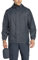 33,000ft Regenjacke Herren Leicht Wasserdicht Faltbare Regenmantel mit Kapuze Fahrrad Rain Windbreaker Windjacke Camping Outdoor Dunkelblau 3XL