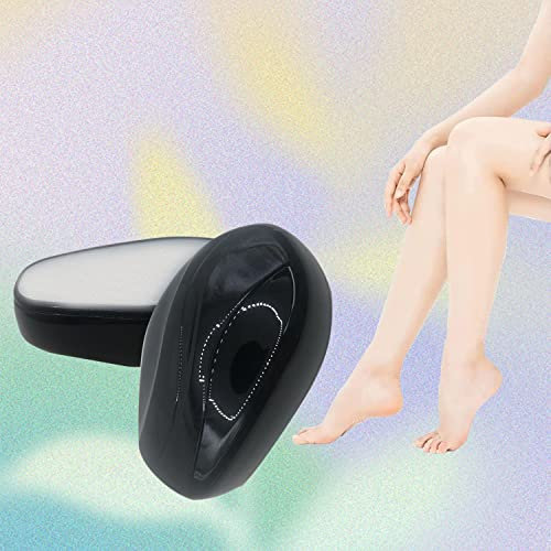 WOOXDYUK Nano Haarentferner, Haarentfernung Ohne Rasieren, Ruby Nano Haarentferner, Haar Radierer fur Damen Inkl. Epilierer Effekt für Glatte Haut Ohne Stoppeln, Helles Schwarz